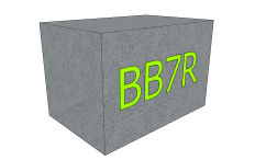 Betonový blok BB7R 900x600x600 mm